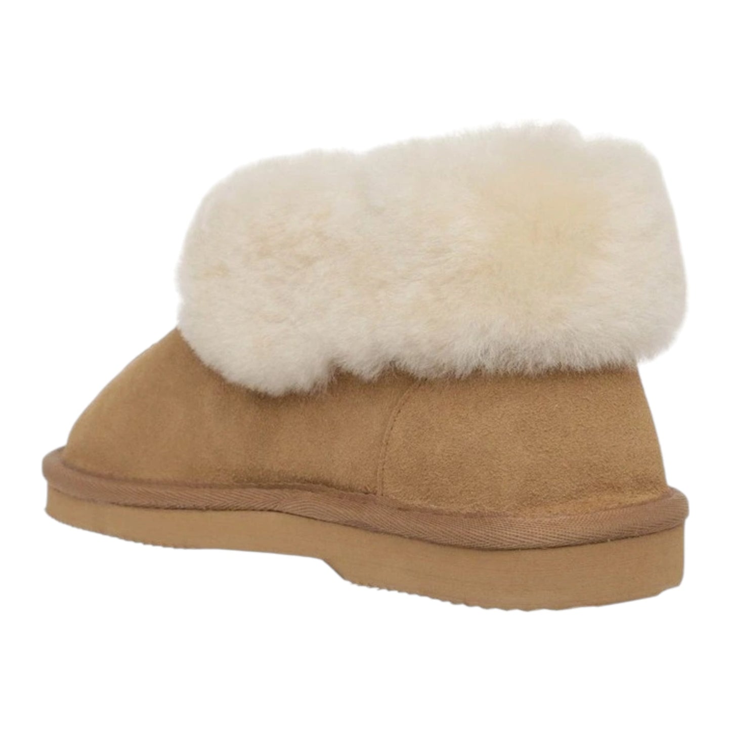 Womens Grosby UGG Princess Boot Slippers Chestnut