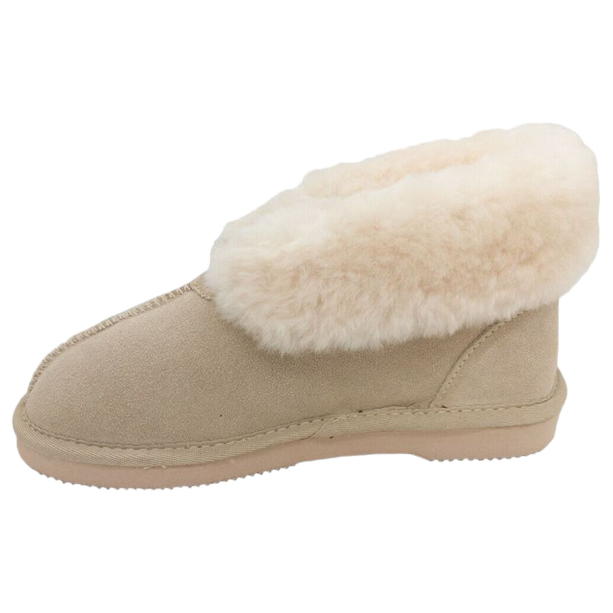 Womens Grosby UGG Princess Boot Slippers Beige