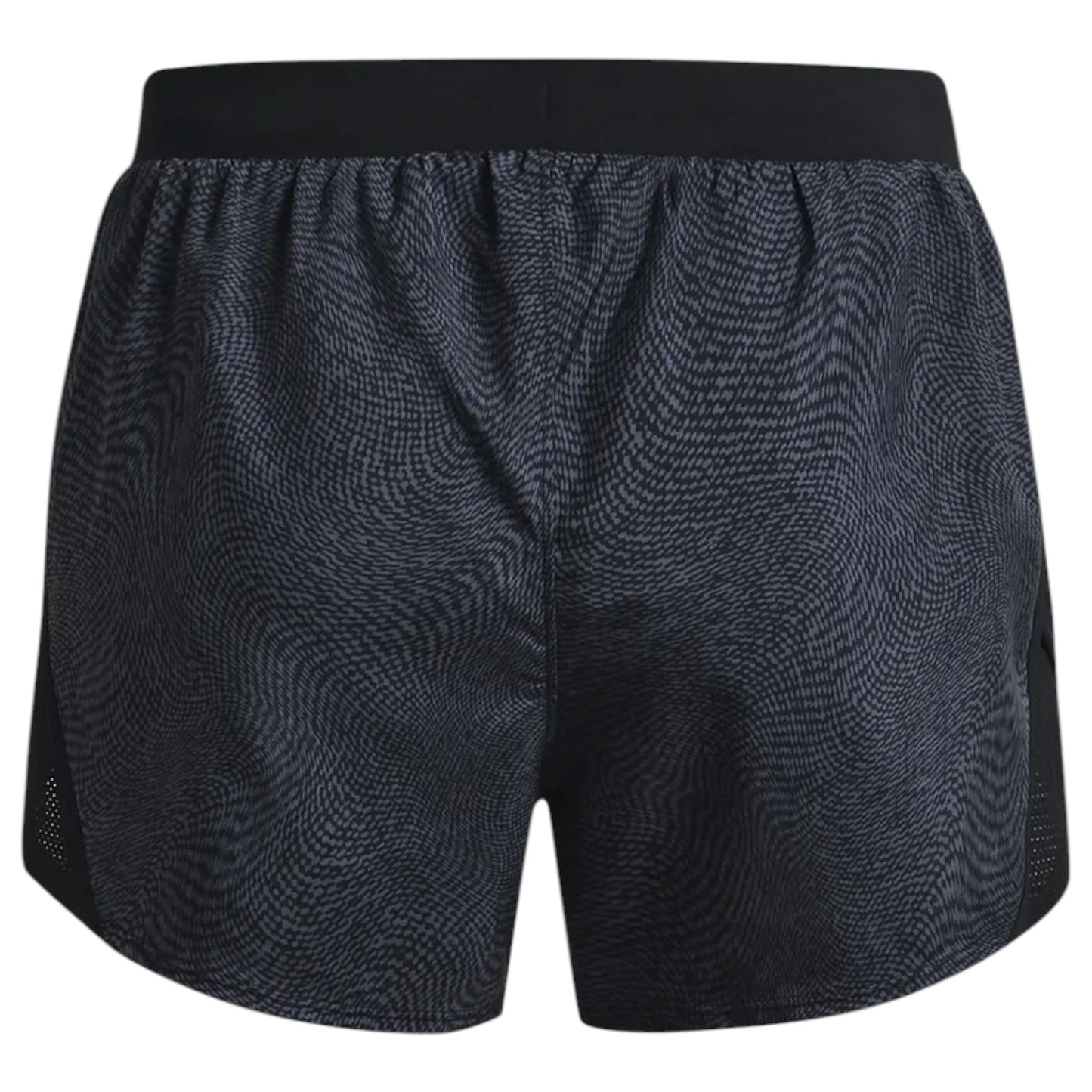 Womens Under Armour Fly-By 2.0 Printed Shorts Black
