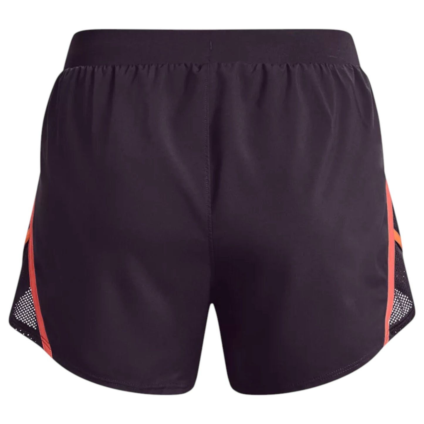 Womens Under Armour Fly-By 2.0 Shorts Dark Purple/Orange