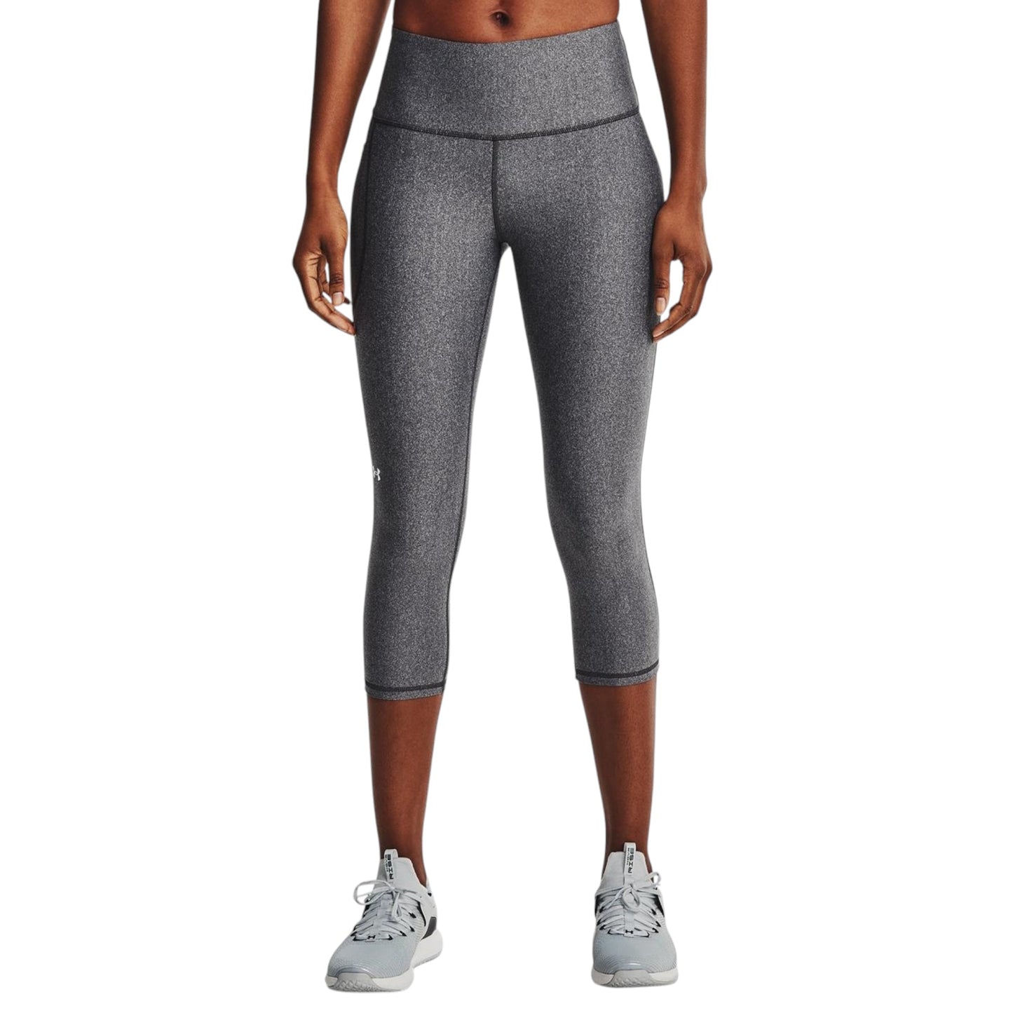 Womens Under Armour Hi Tech Capris Leggings Charcoal
