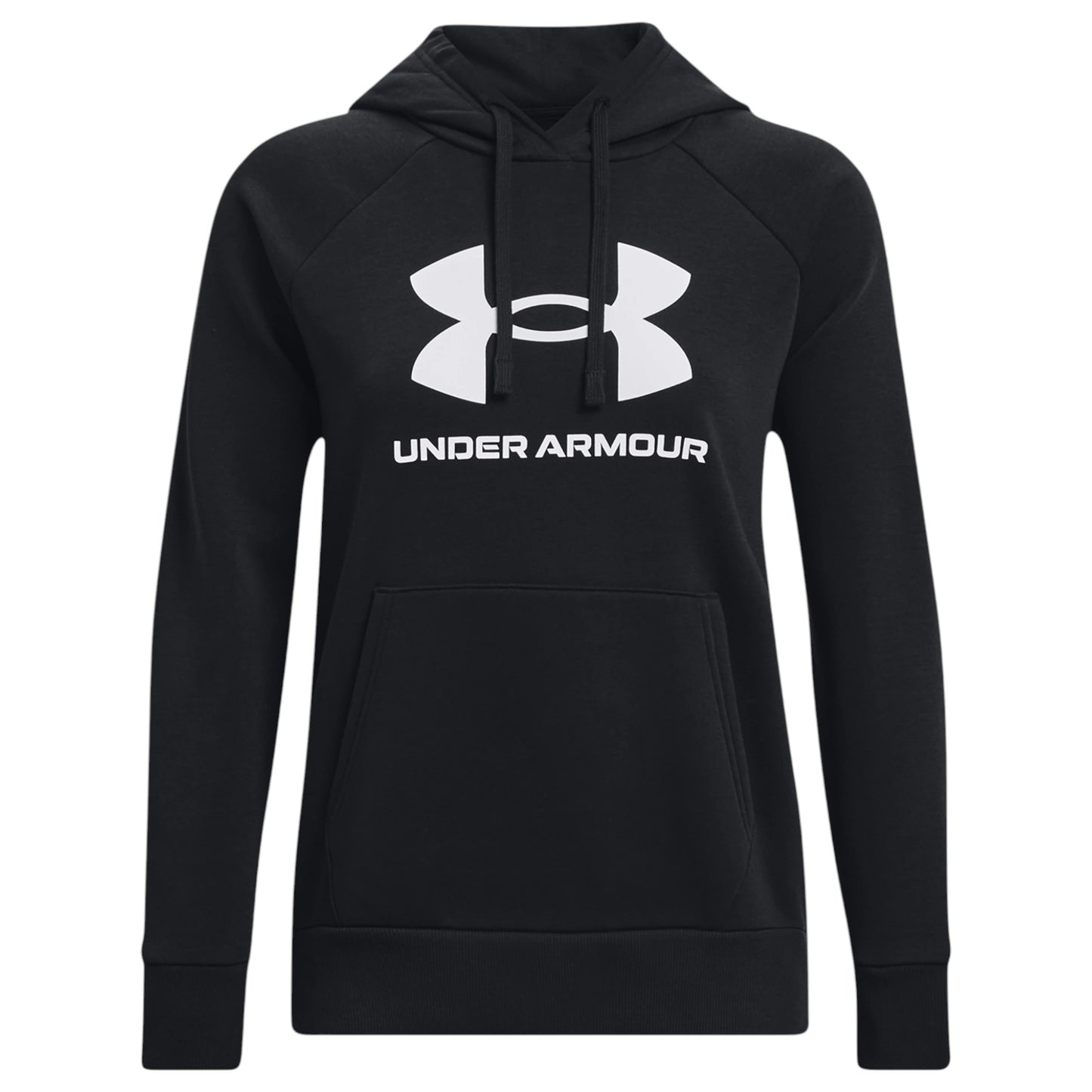 Womens Under Armour Rival Fleece Big Logo Hoodie Black