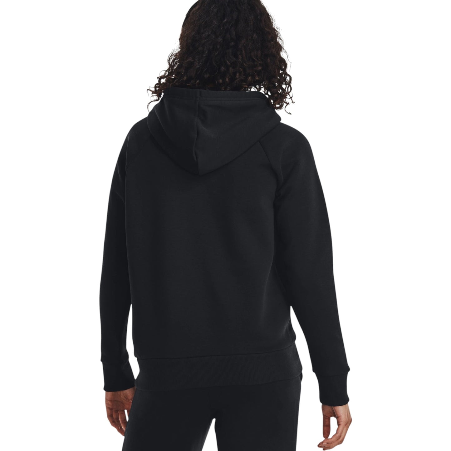 Womens Under Armour Rival Fleece Big Logo Hoodie Black