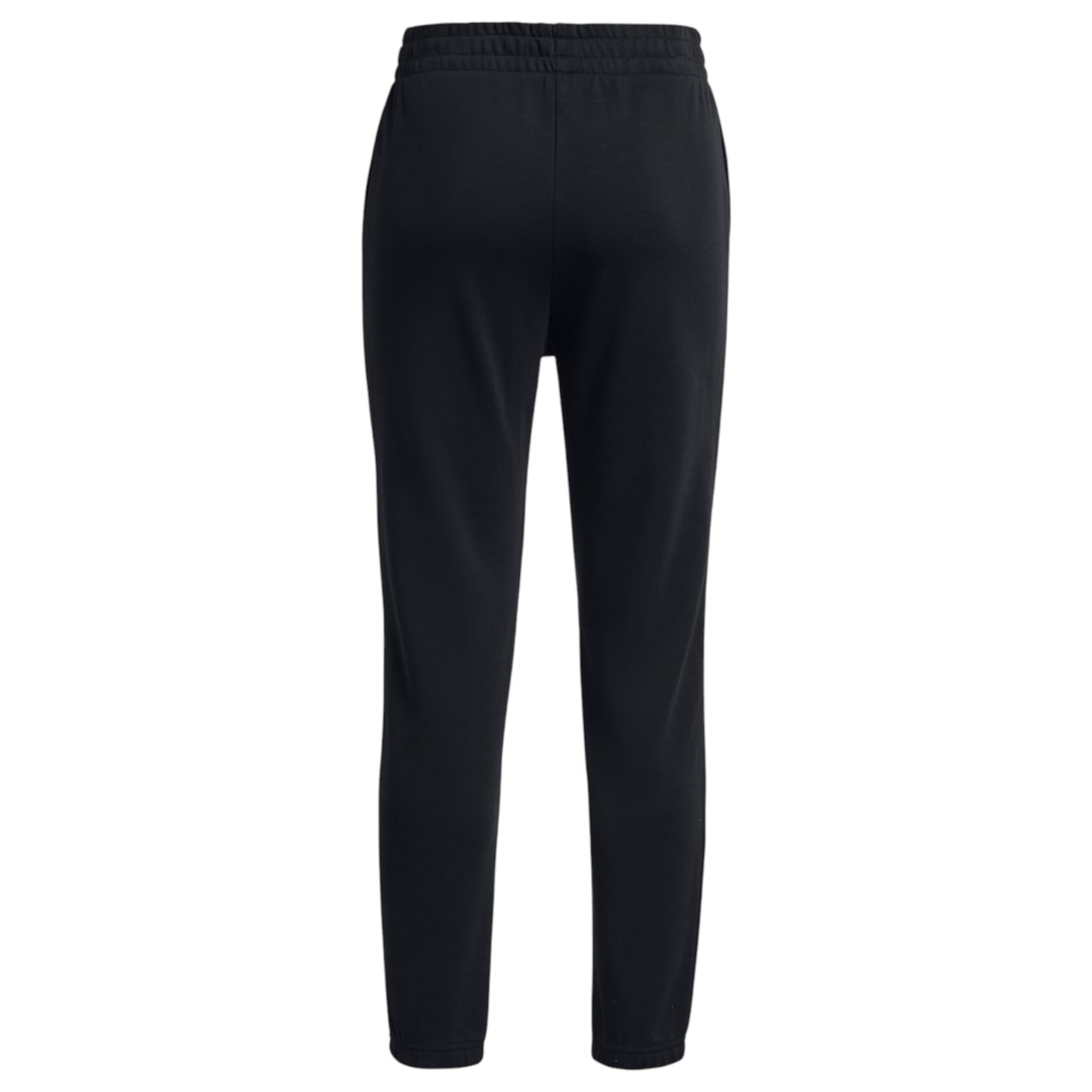 Womens Under Armour Rival Terry Trackies Black/Black