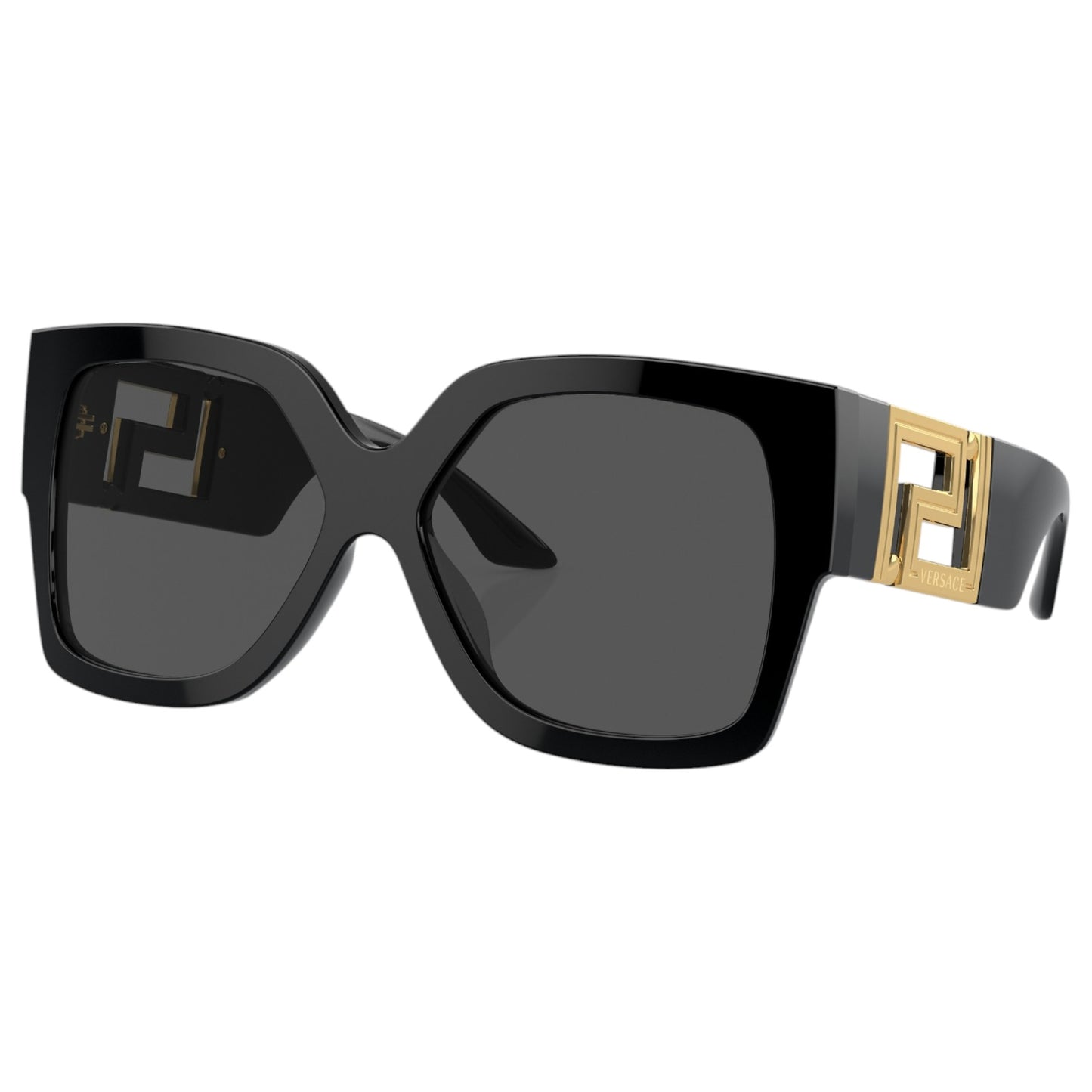 Womens Versace Greca VE4402 Sunglasses Black/Grey