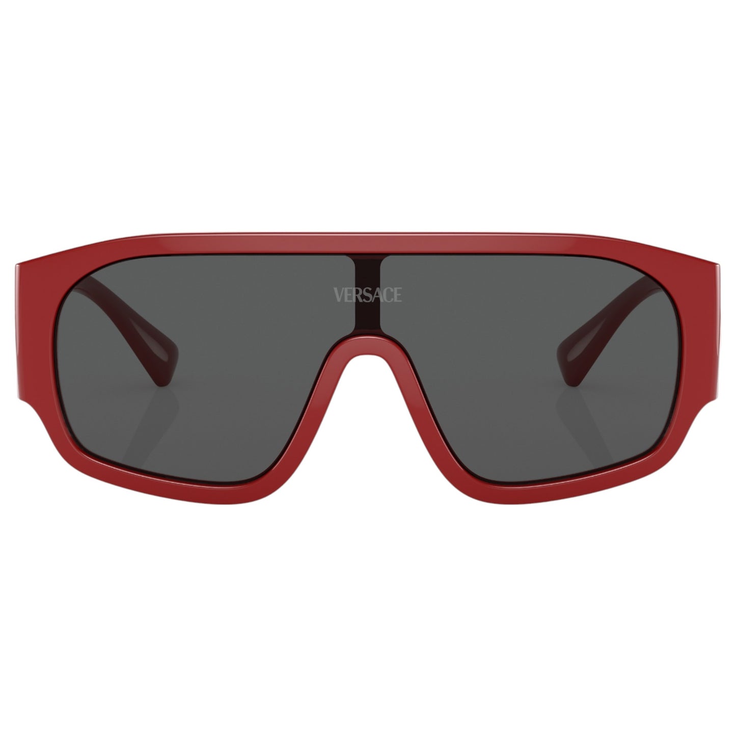 Womens Versace VE4439 Sunglasses Red/ Dark Grey