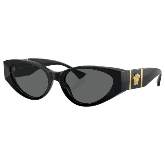 Womens Versace VE4454 Sunglasses Black/Grey