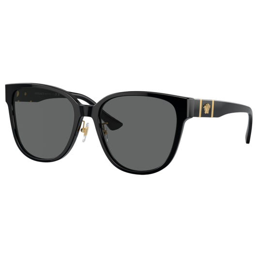 Womens Versace VE4460D Sunglasses Black/Grey
