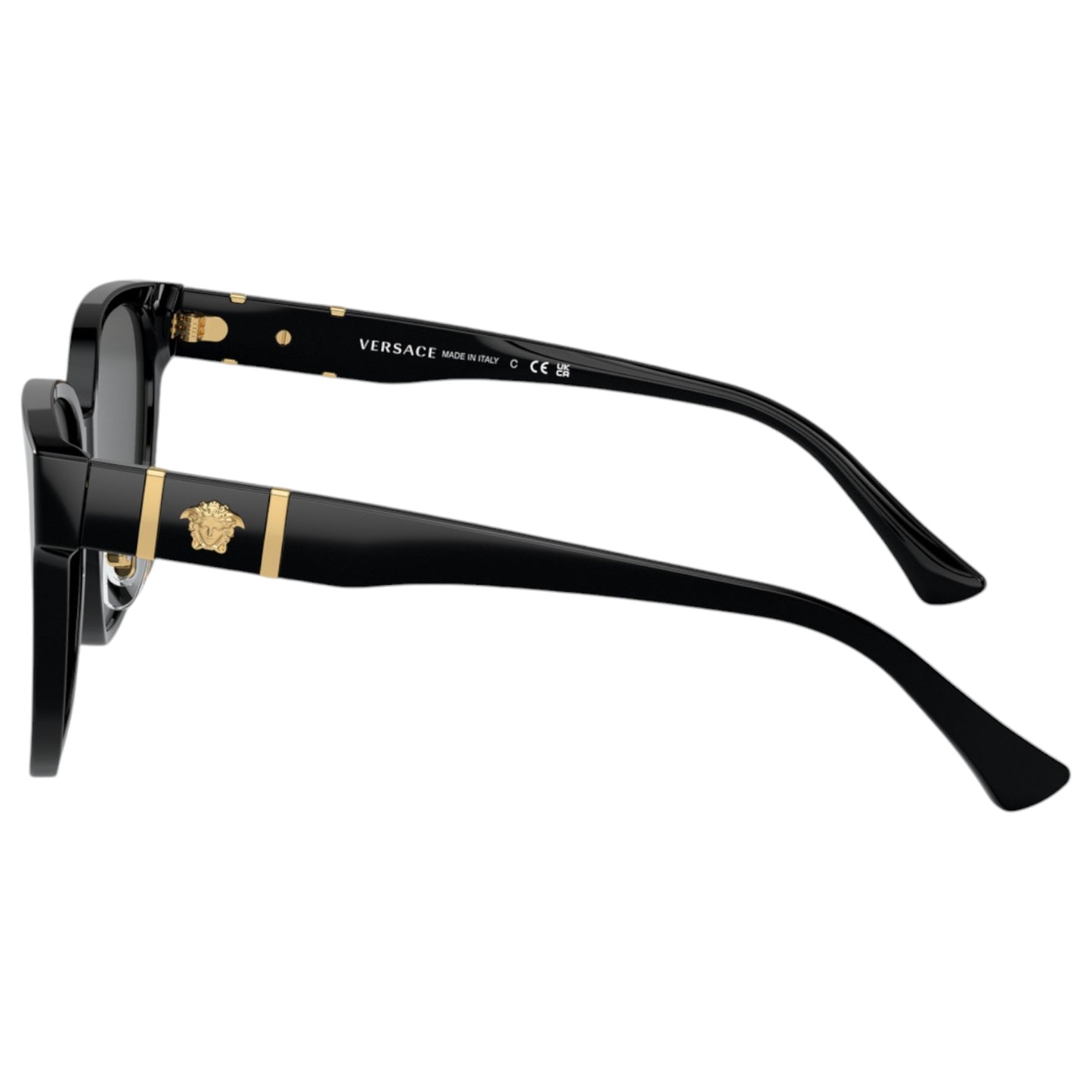 Womens Versace VE4460D Sunglasses Black/Grey