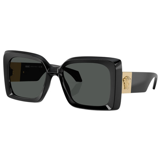 Womens Versace VE4467U Sunglasses Black/Grey