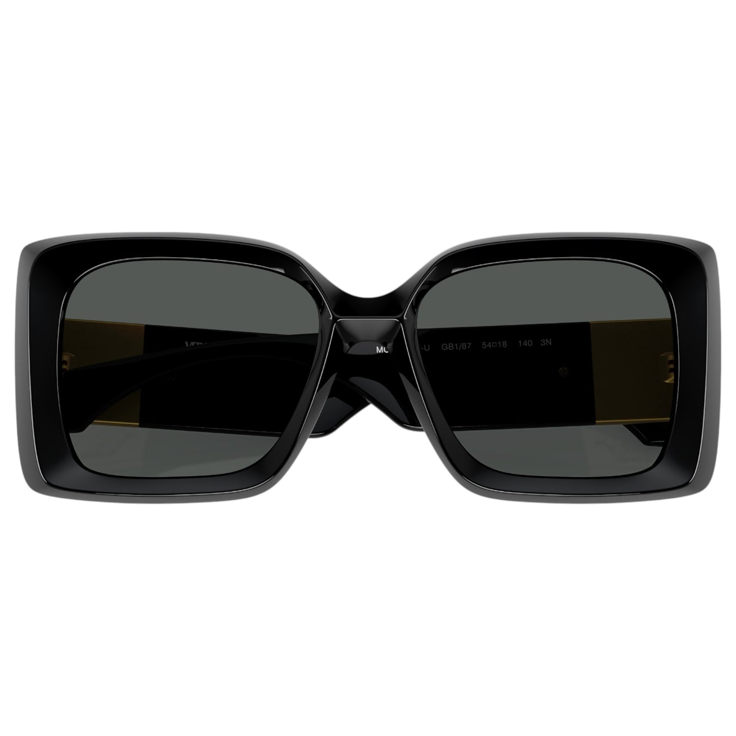 Womens Versace VE4467U Sunglasses Black/Grey