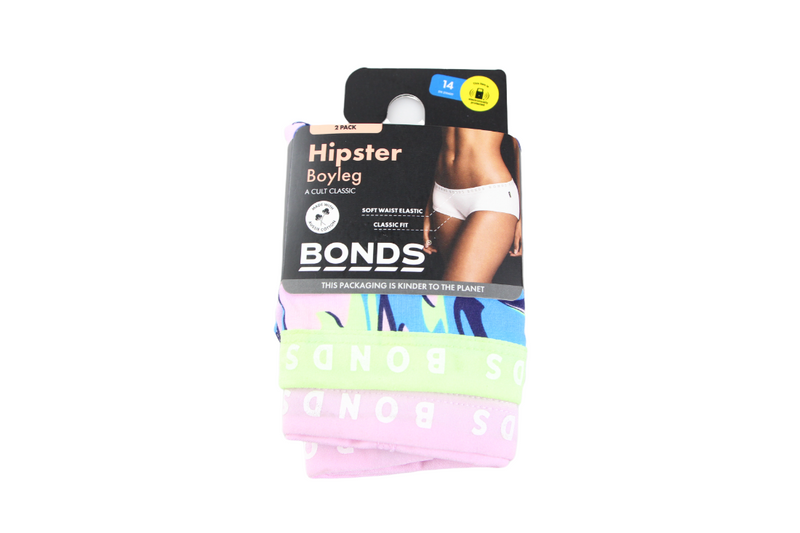 12 Pairs X Bonds Womens Hipster Boyleg Underwear Briefs 48K