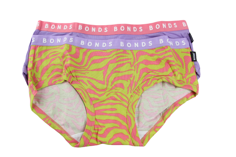 4 Pairs X Bonds Womens Hipster Boyleg Underwear Briefs 49K