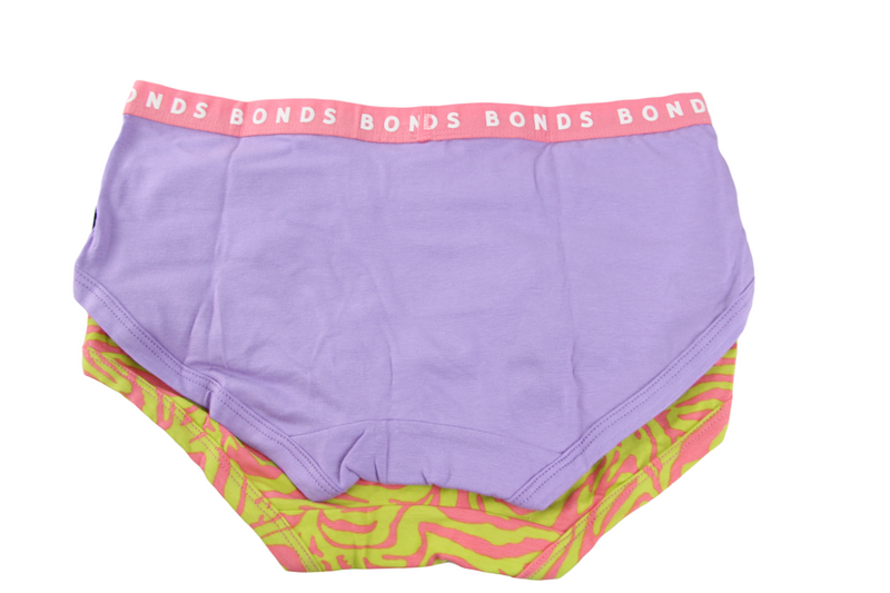 4 Pairs X Bonds Womens Hipster Boyleg Underwear Briefs 49K