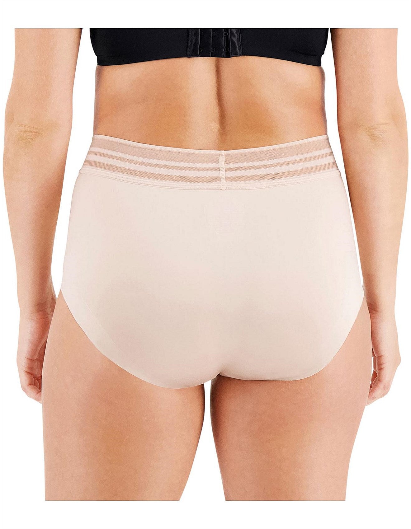 Womens Jockey No Panty Line Promise Full Briefs Underwear Dusk