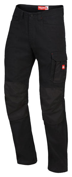 Mens Hard Yakka Legends Cargo Workwear Pants Black