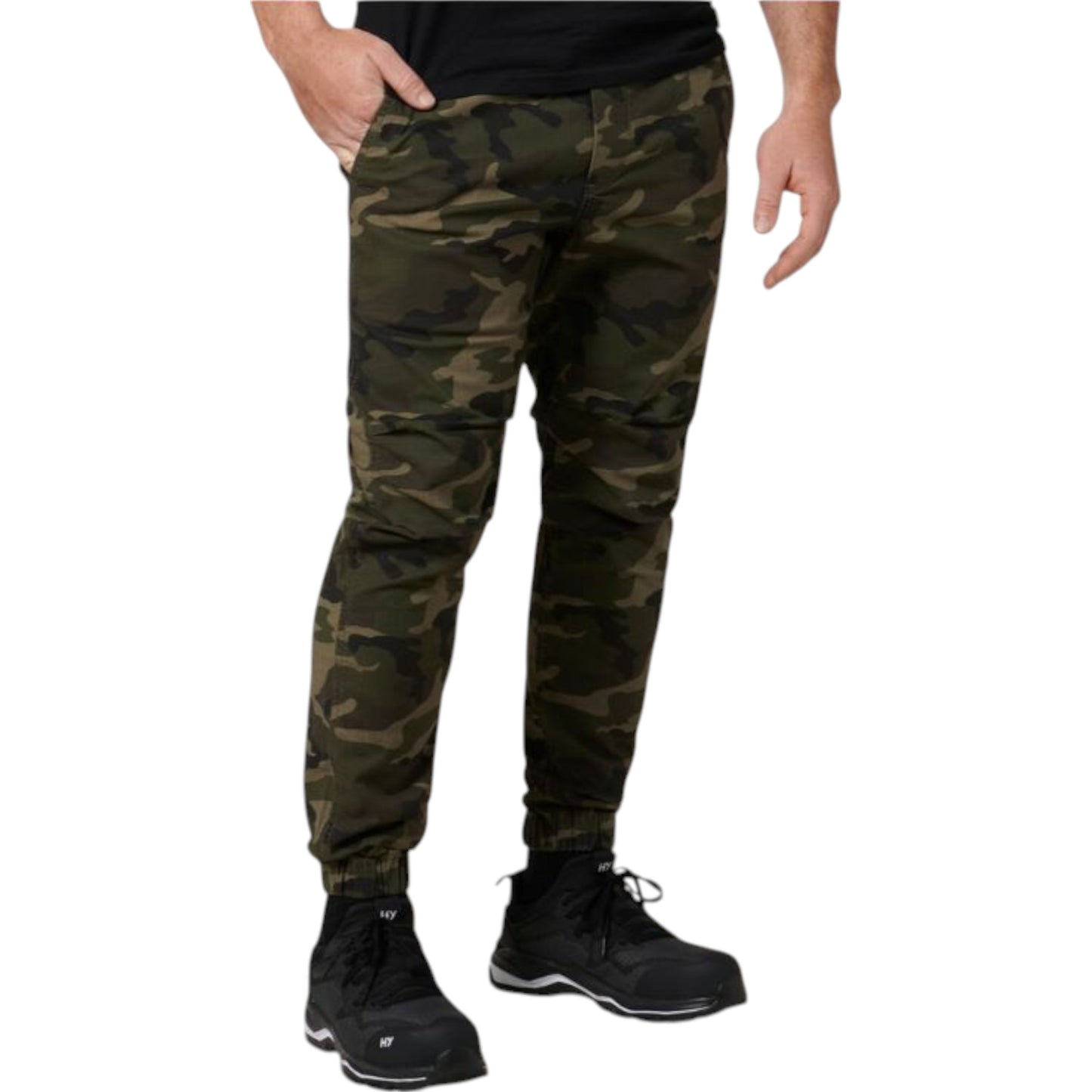 Mens Hard Yakka 3056 Camo Jogger Trackies Camouflage