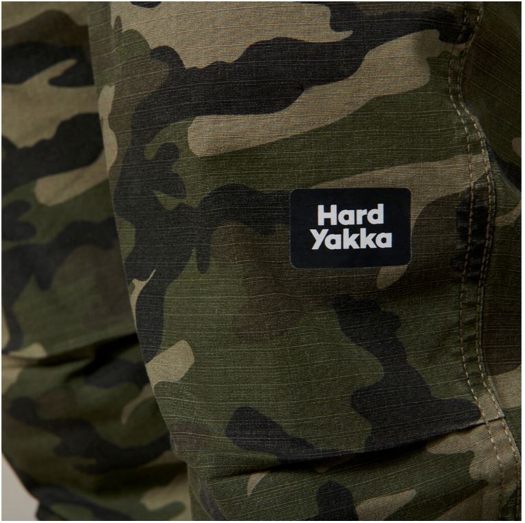 Mens Hard Yakka 3056 Camo Jogger Trackies Camouflage