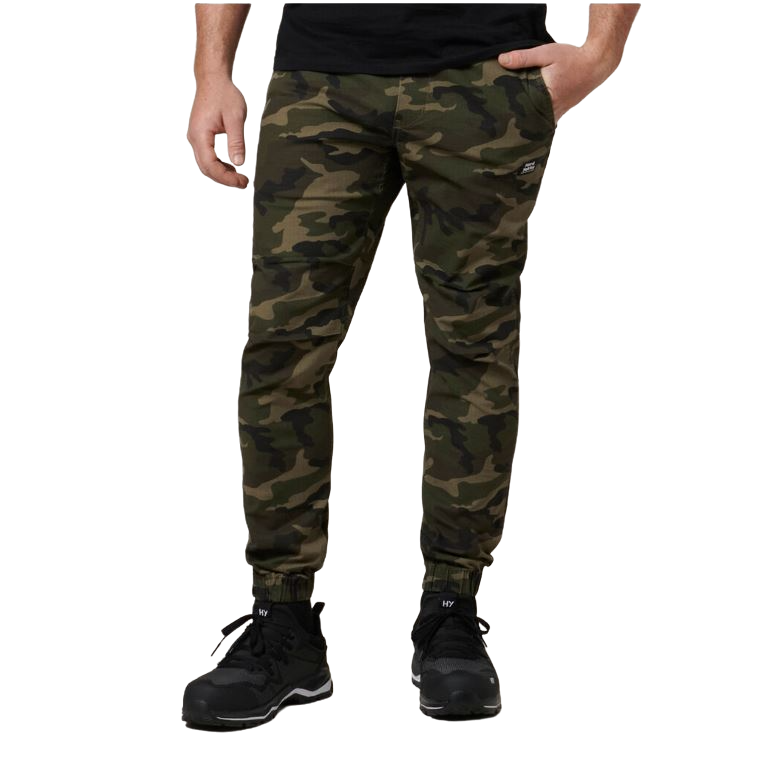 Mens Hard Yakka 3056 Camo Jogger Trackies Camouflage