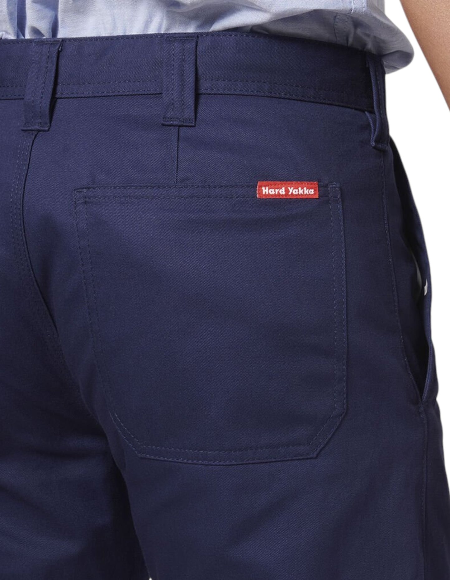Mens Hard Yakka Drill Workwear Pants Navy