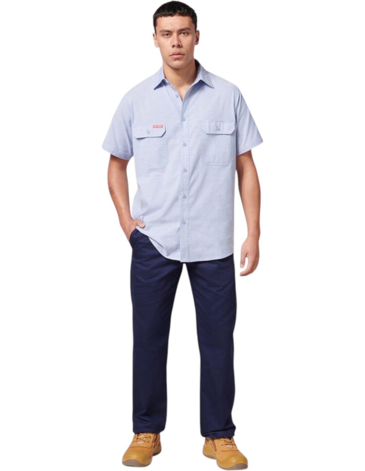 Mens Hard Yakka Drill Workwear Pants Navy