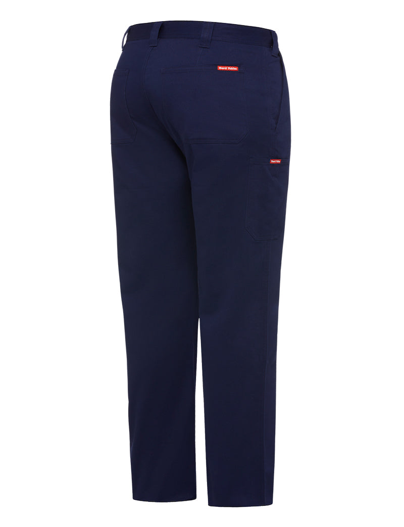 Mens Hard Yakka Drill Workwear Pants Navy