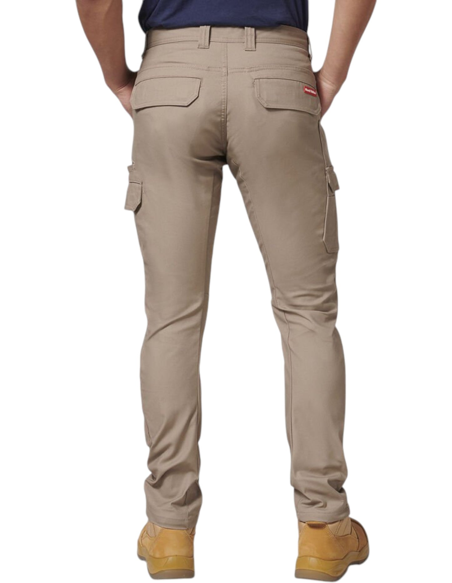 Mens Hard Yakka 3056 Stretch Canvas Cargo Workwear Pants Desert