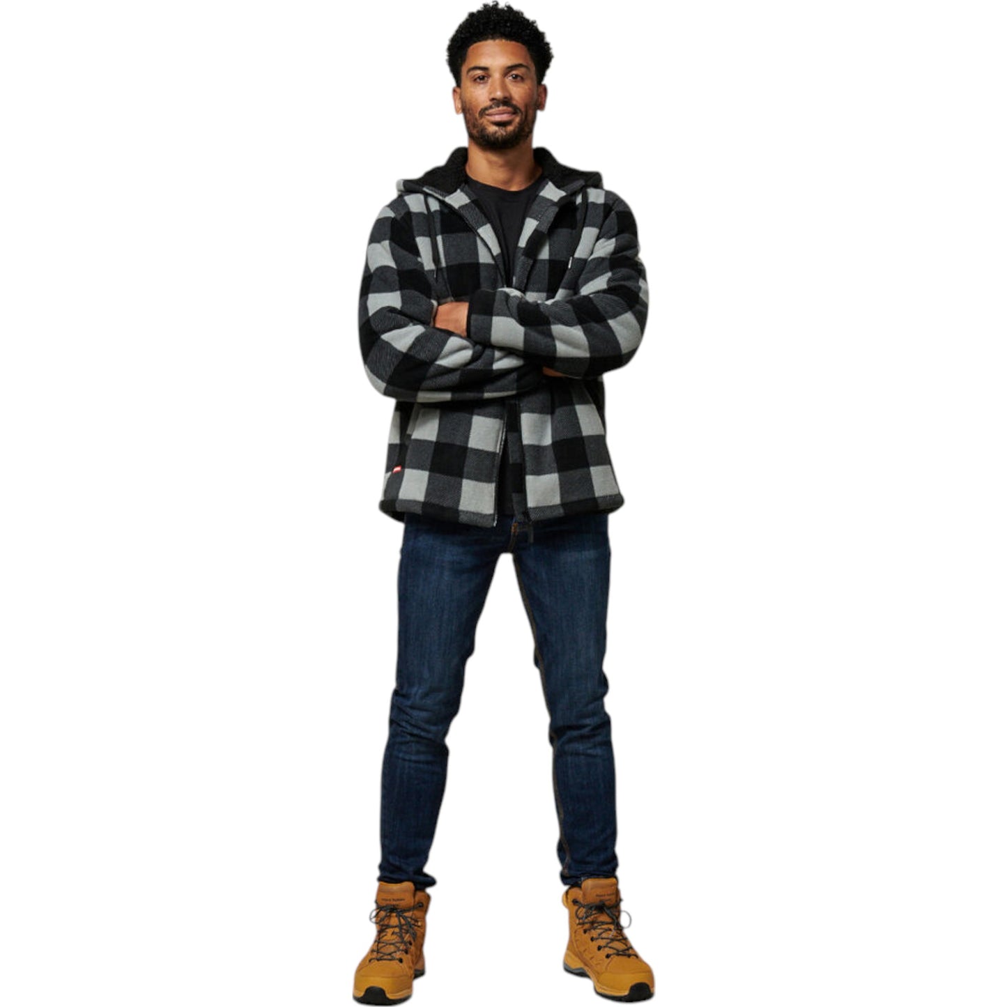 Mens Hard Yakka Heritage Slim Fit Denim Jeans Indigo