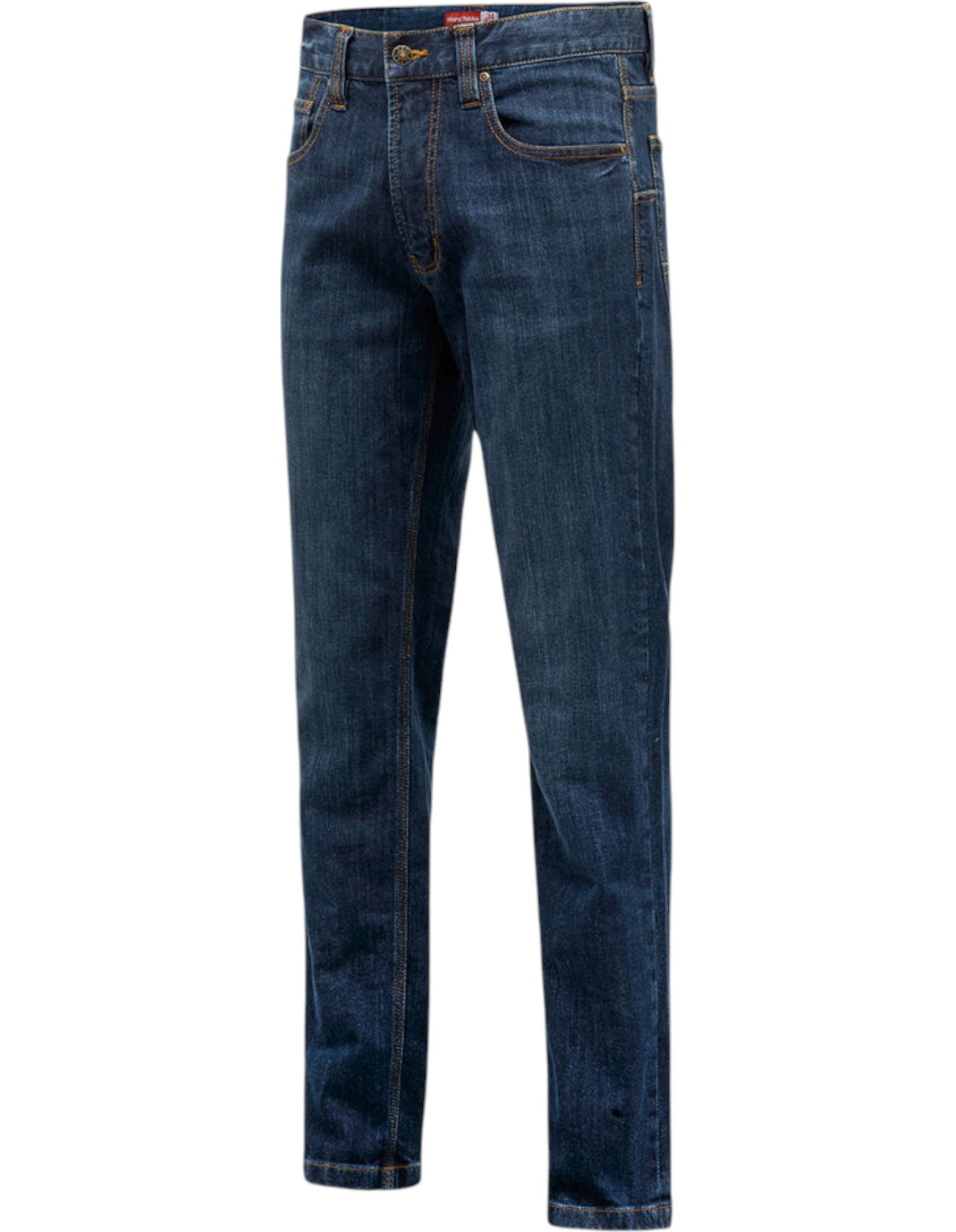Mens Hard Yakka Heritage Slim Fit Denim Jeans Indigo