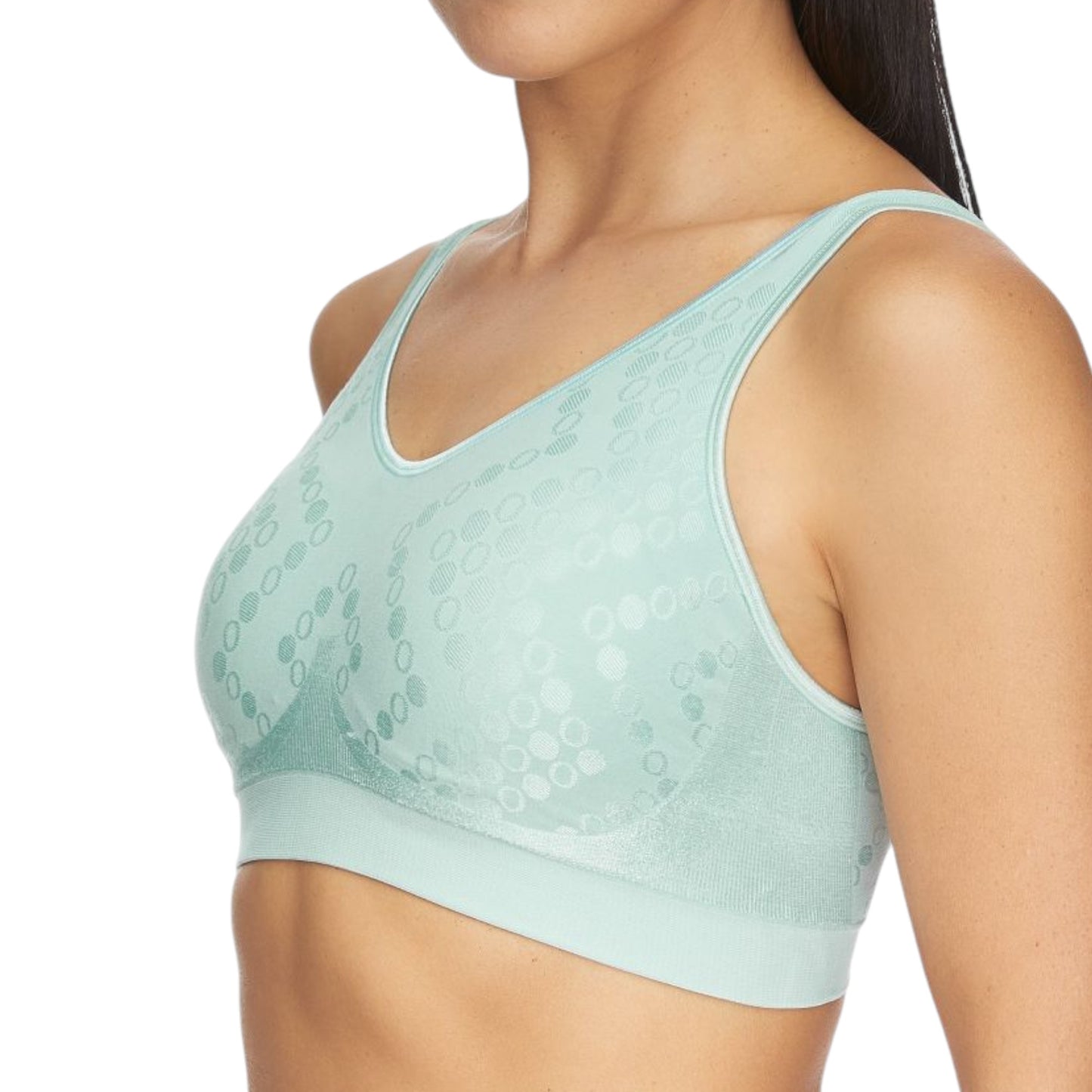 Womens Playtex Comfort Revolution Contour Wirefree Bra Seafoam