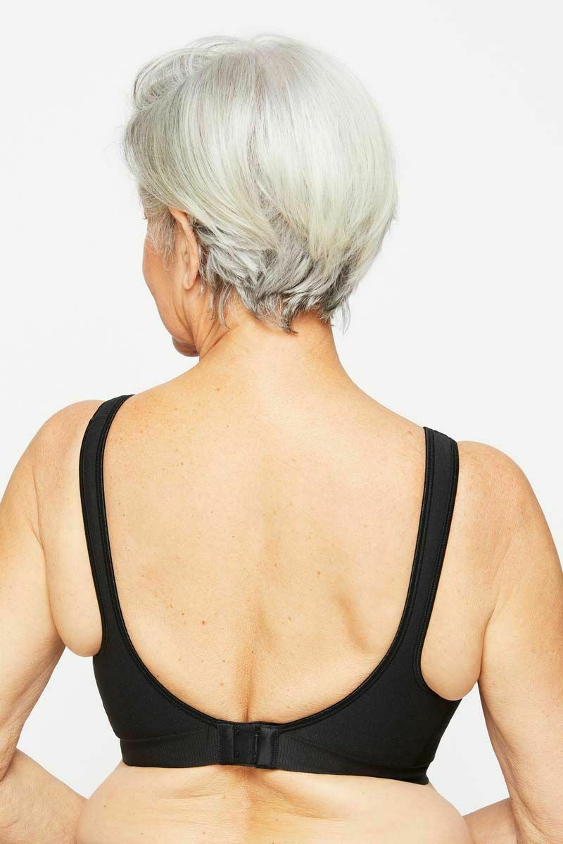 Womens Playtex Comfort Revolution Contour Wirefree Bra Black