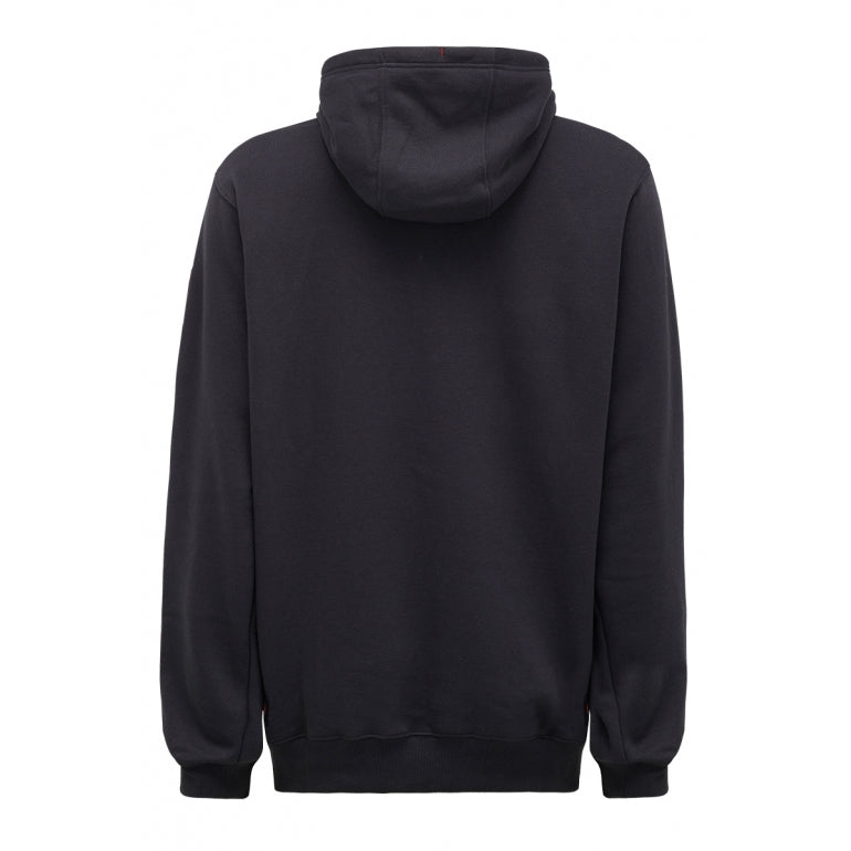 Mens Hard Yakka Workwear Fleece Hoodie Charcoal