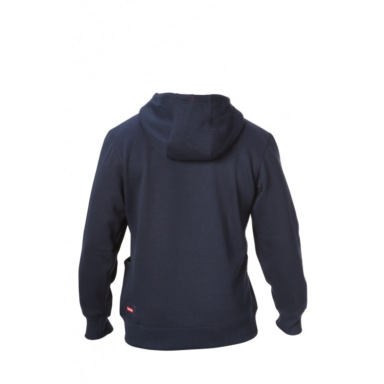 Mens Hard Yakka Workwear Fleece Hoodie Navy