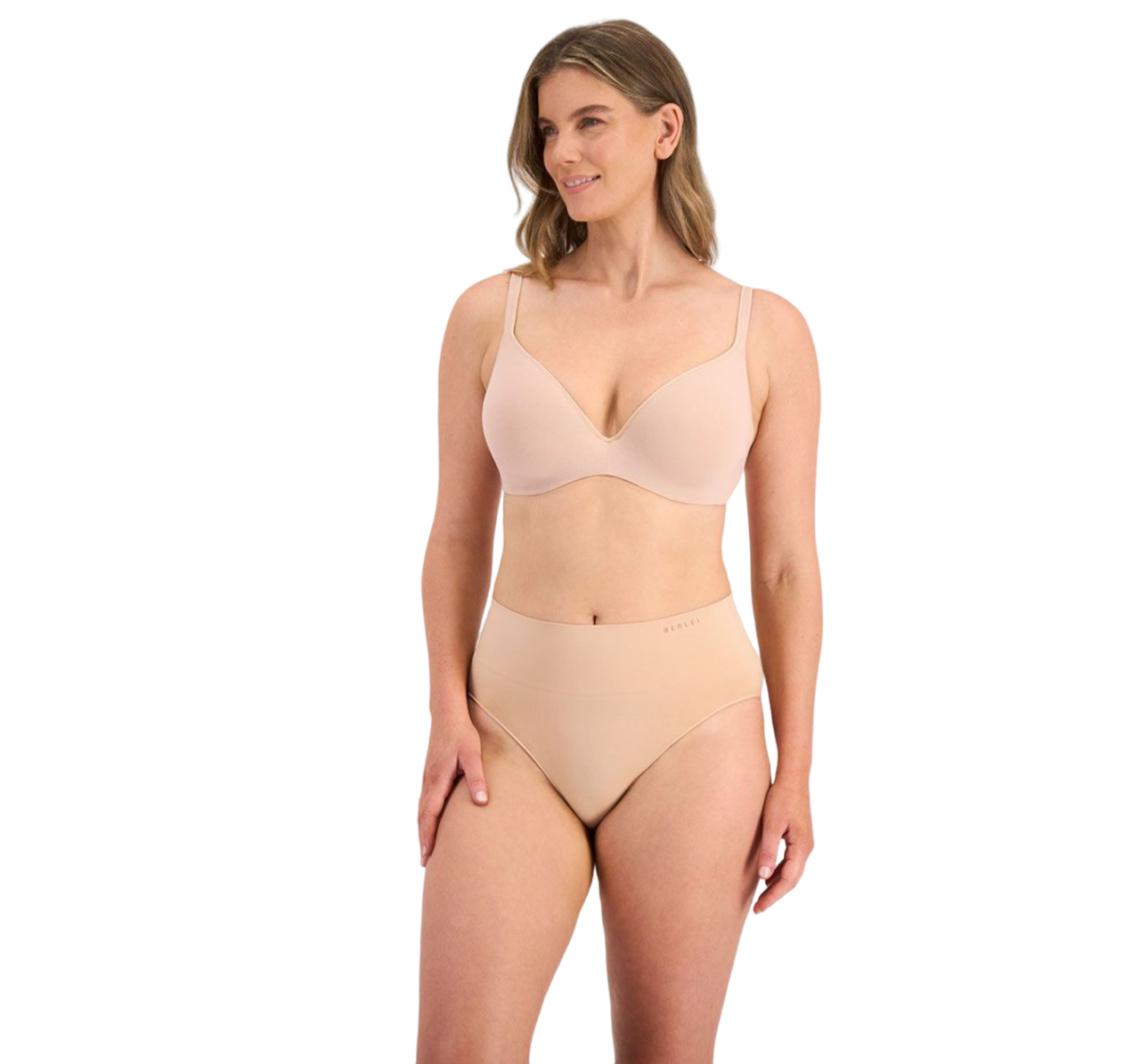 Womens Berlei Barely There Cotton Contour Bra Nude