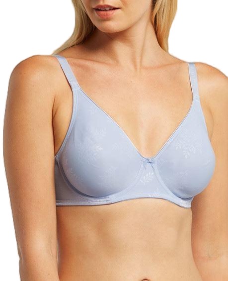 2 Pack Womens Berlei Sweatergirl Underwire Bra Light Blue/Navy