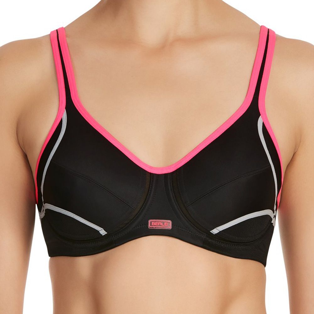 Womens Berlei Electrify Underwire Sports Bra Black