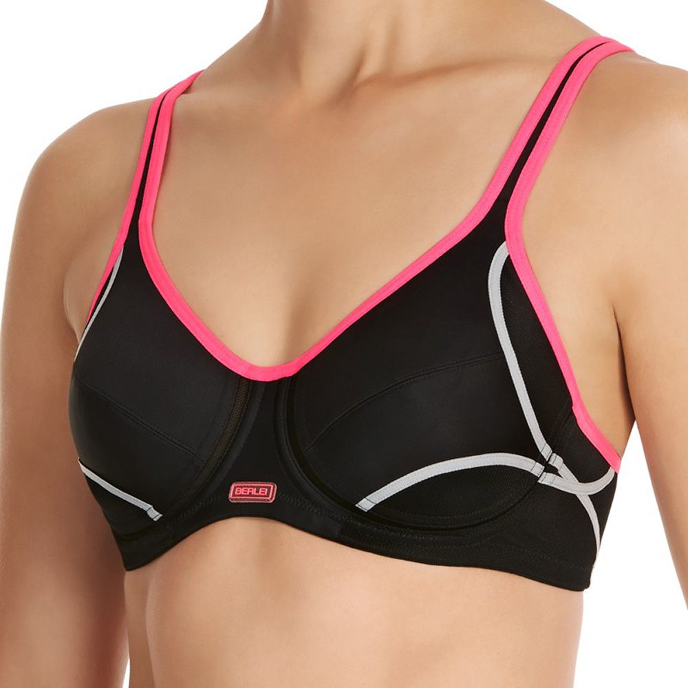 Womens Berlei Electrify Underwire Sports Bra Black