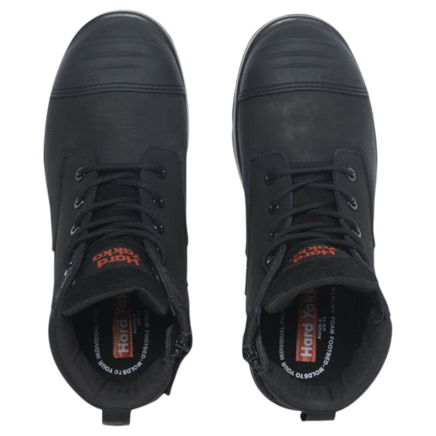 Mens Hard Yakka TOUGHMAXX 6Z Steel Toe Boots Black