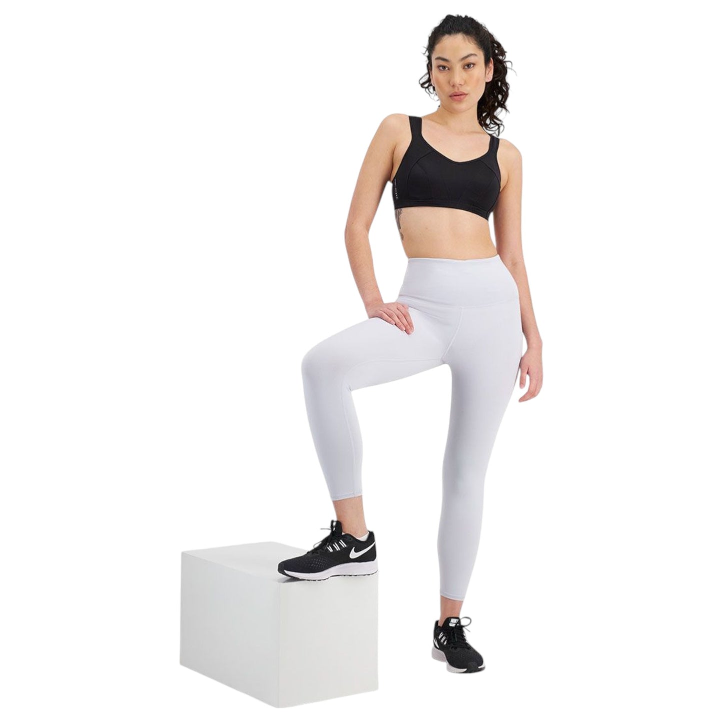 Womens Berlei Active Multi-Sport Support Crop Bra Black