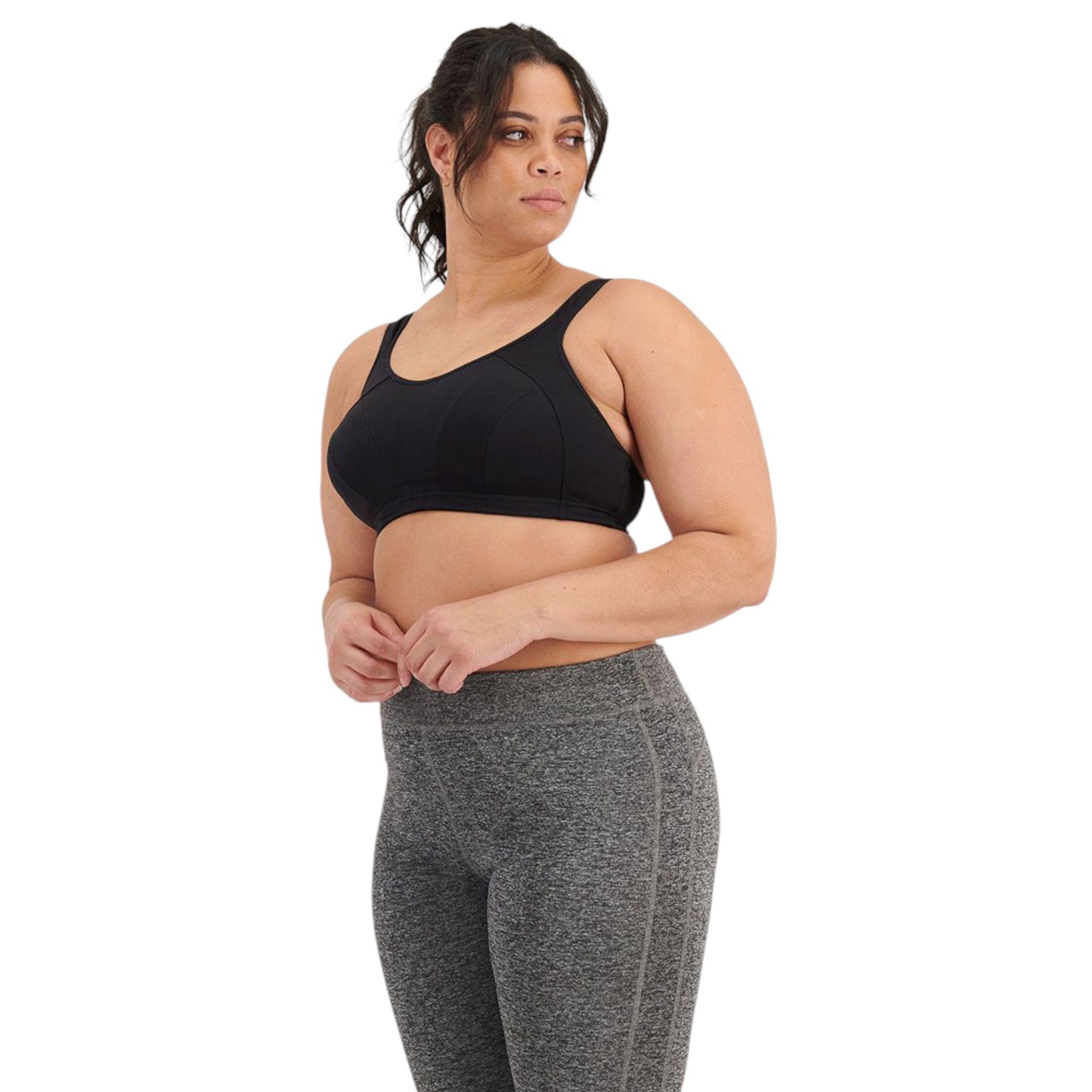 Womens Berlei Active Multi-Sport Support Crop Bra Black