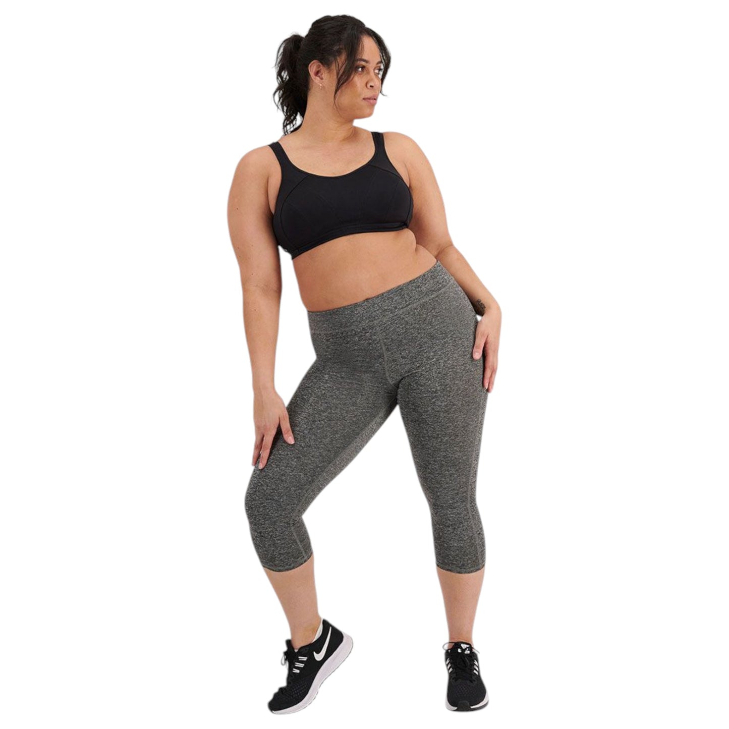 Womens Berlei Active Multi-Sport Support Crop Bra Black