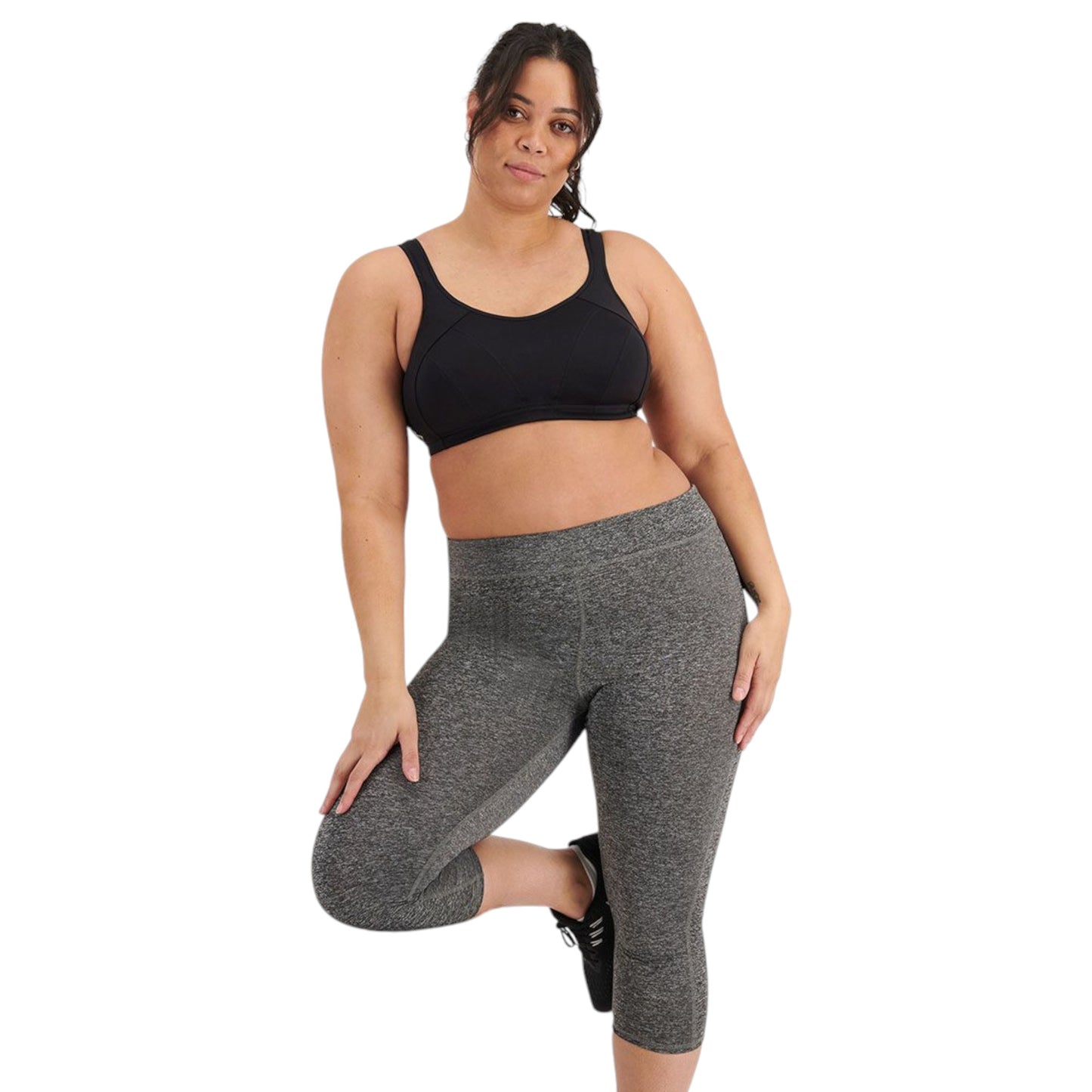 Womens Berlei Active Multi-Sport Support Crop Bra Black