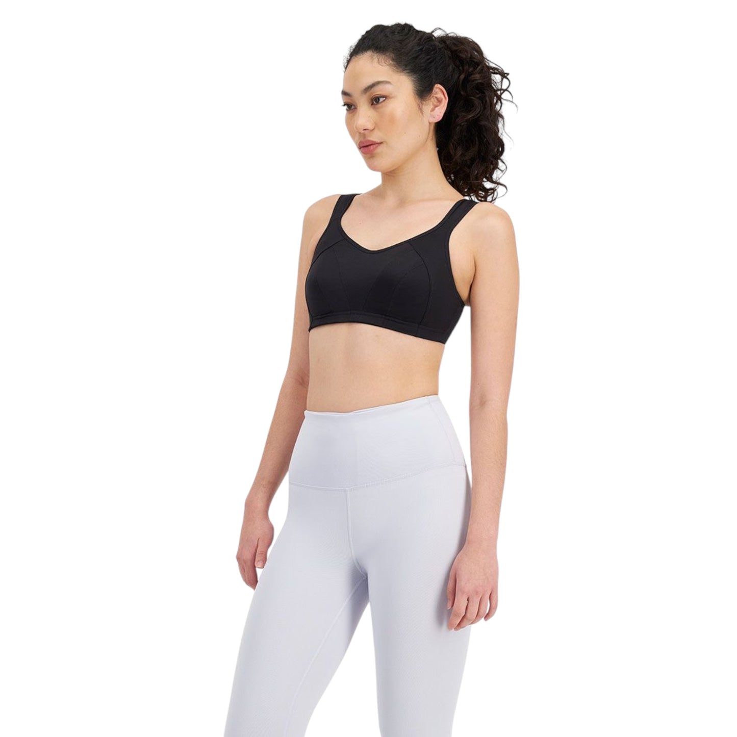 Womens Berlei Active Multi-Sport Support Crop Bra Black