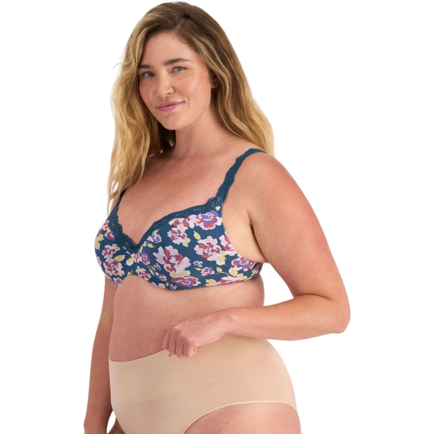 Womens Berlei Barely There Luxe Contour Bra Winter Rose Garden