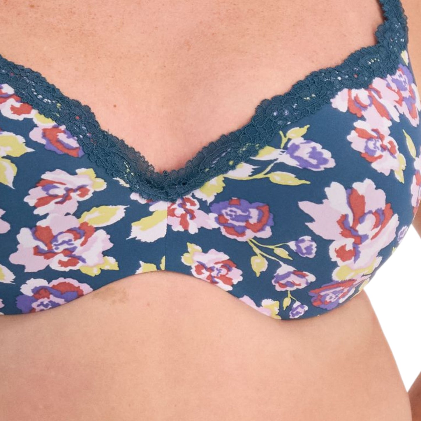 Womens Berlei Barely There Luxe Contour Bra Winter Rose Garden