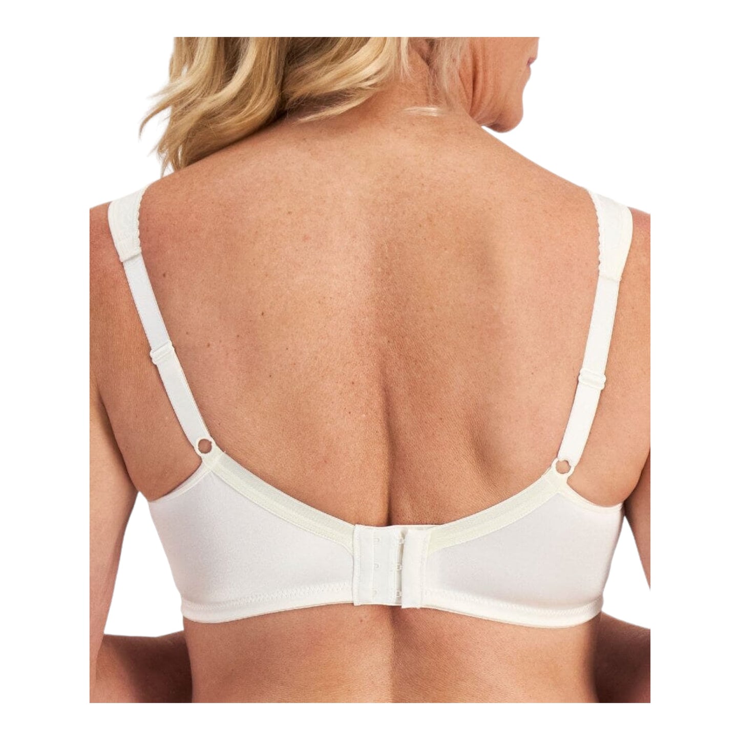 2 Pack Womens Playtex 18 Hour Ultimate Lift & Support Wirefree Bra Pearl / Crystal Grey