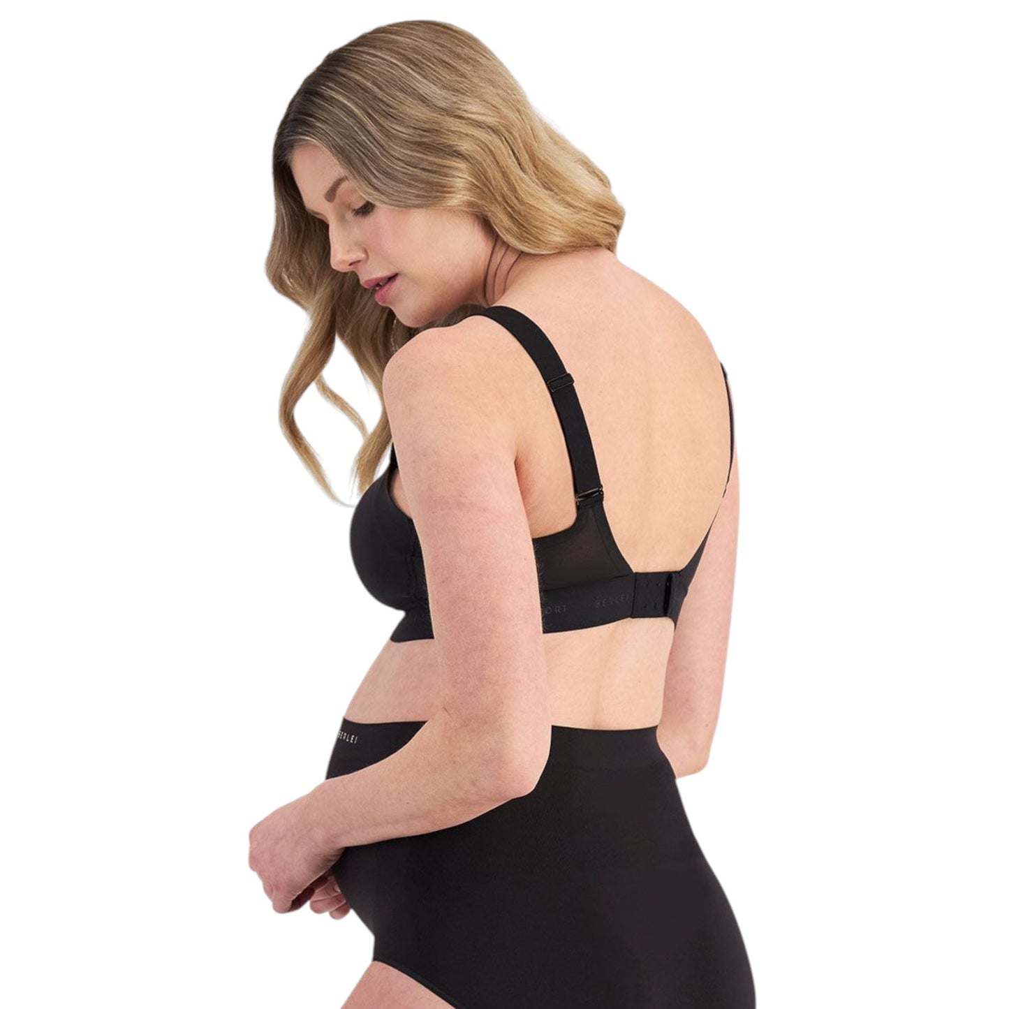 Womens Berlei Life Maternity Active Crop Bra Black