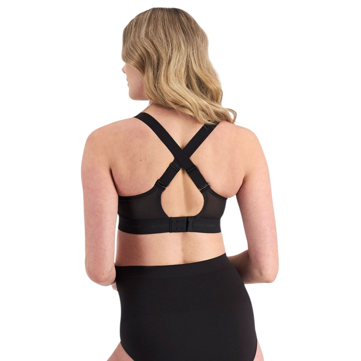 Womens Berlei Life Maternity Active Crop Bra Black