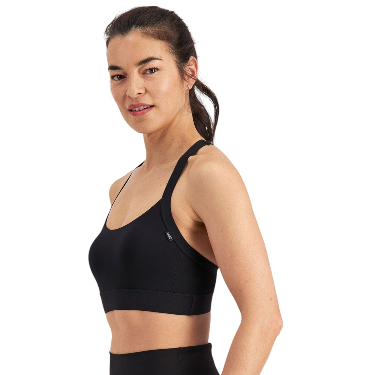 Womens Berlei Euphoria Contour Crop Bra Black