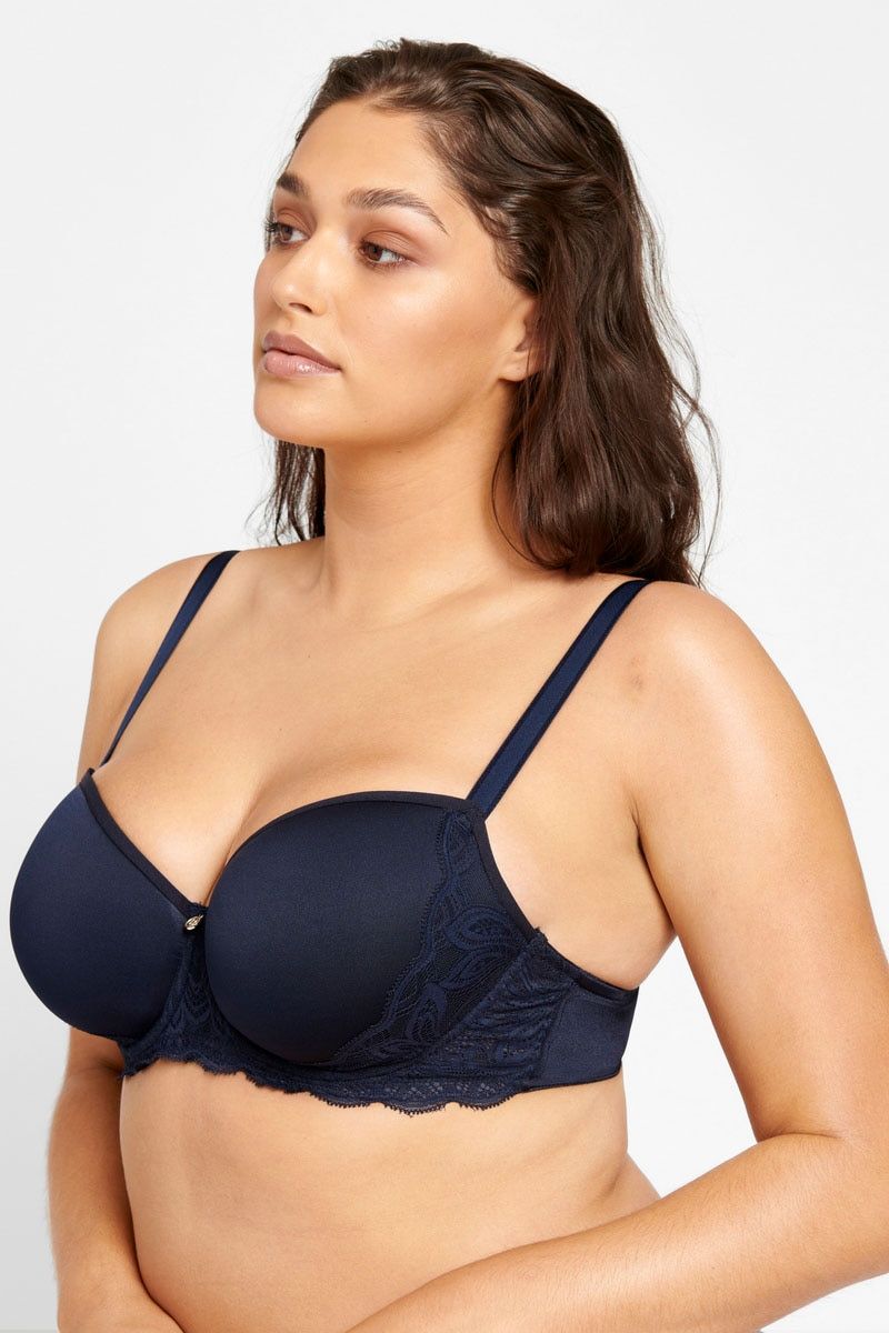Womens Berlei Lift & Shape Balconette Spacer Bra Navy